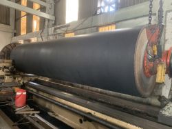 Trục cao su công nghiệp